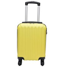   Like sárga keményfalú bőrönd 38cmx29cmx19cm-kis méretű kabin bőrönd