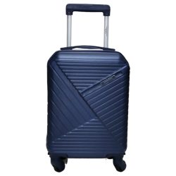 Iron navy keményfalú bőrönd 41cmx30cmx20cm-kis méretű kabin bőrönd