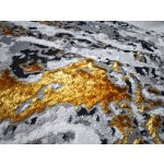 Den. Sunset 8441 Fehér-Arany 40x70cm  modern szőnyeg