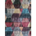 Ber. Porte 2032 multi 80x150cm- modern vékony szőnyeg