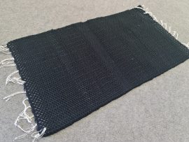 Rongyszőnyeg Fekete 40X70Cm