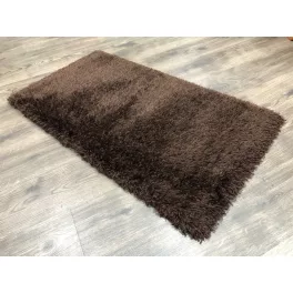 Egyszínű Shaggy Szőnyeg, Lorinda 160X220Cm Barna Szőnyeg