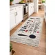 Den. Mile 7280-2 80 x 150cm Krém konyhai szőnyeg