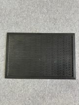 Gumi lábtörlő fekete 40x60cm szőnyeg