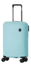   Vanille közepes méretű menta bőrönd, 62cmx45cmx26cm-keményfalú