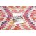 Bolti 16. Modern szőnyeg MUNDO D7591 gyémánt 3D szabadtéri rózsaszín / bézs  140x190 cm