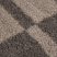 Ay gala 2505 taupe 100x200cm - shaggy szőnyeg akció