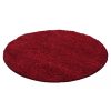 Ay life 1500 piros 80cm egyszínű kör shaggy szőnyeg