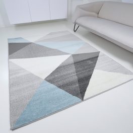 Bolti 4. Berlin F8001 kék-szürke 60x100cm- modern szőnyeg
