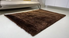 Prémium. barna shaggy szőnyeg 200x280cm