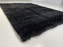 Prémium. fekete shaggy szőnyeg 80x150cm