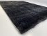 Prémium. fekete shaggy szőnyeg 80x150cm