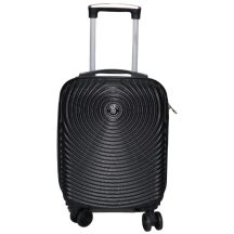   New Love fekete keményfalú bőrönd 75cm x 49cm x 29cm -nagy méretű bőrönd