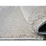 Den. Olívia Bézs Puha Szőnyeg 200x290cm-hátul gumis