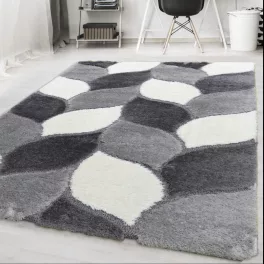   Nagyon Puha Shaggy Szőnyeg, 80x150cm Den. Belinda pro szürke 3069 Szőnyeg
