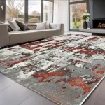 Den. Sunset new 9428 Szürke-Pink 120x170cm modern szőnyeg