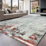 Den. Sunset new 9428 Szürke-Pink 120x170cm modern szőnyeg