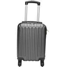   Like szürke keményfalú bőrönd 38cmx29cmx19cm-kis méretű kabin bőrönd