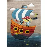 Ber. Smart 160x230Cm 22766 kalózos Gyerekszőnyeg