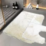 Den. Scott Fehér - Fürdőszobai szőnyeg 2 részes