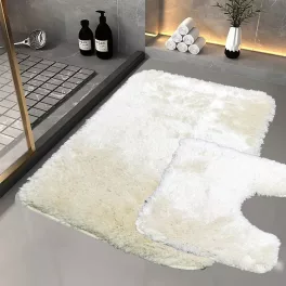 Den. Scott Fehér - Fürdőszobai szőnyeg 2 részes