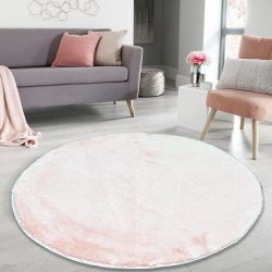 HIL Royal Rózsaszín Puha 66cm kör szőnyeg
