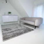 Léna sötét szürke 60x220cm- shaggy szőnyeg