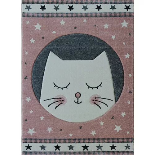 Ber. Smart 140x190Cm 22412 Pink cicás Gyerekszőnyeg