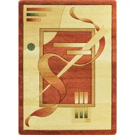 Ber. ADORA 7052 vizon-barna 120 x 180 cm szőnyeg