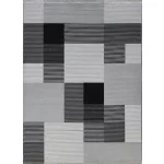 Ber. Milas 8299 Sötét 133X200Cm Szürke Szőnyeg