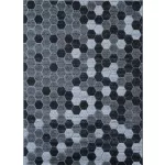 Ber. Lagos 1675 Sötétszürke  120X180Cm Szőnyeg