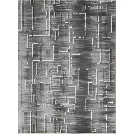 Ber. DIZAYN 2219 Szürke 120X180Cm Dombor Mintás Szőnyeg