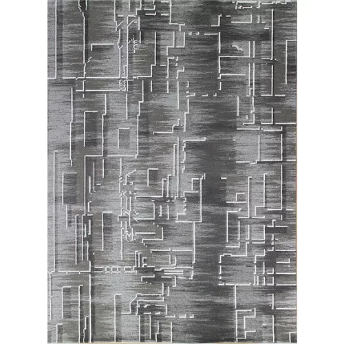 Ber. DIZAYN 2219 Szürke 120X180Cm Dombor Mintás Szőnyeg