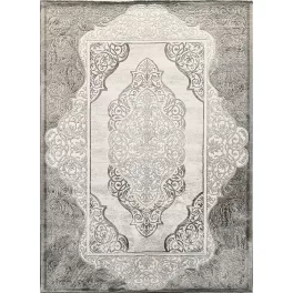 Ber. DIZAYN 7417 Szürke 120X180Cm Dombor Mintás Szőnyeg