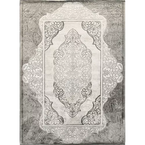 Ber. DIZAYN 7417 Szürke 120X180Cm Dombor Mintás Szőnyeg
