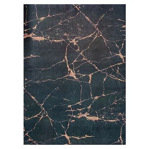 Ber. PORTE 2007 fekete arany 120 x 120 cm négyzet alakú szőnyeg