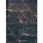 Ber. PORTE 2007 fekete GOLD 80 x 150 cm modern szőnyeg