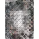 Ber. Porte 0066 szürke-arany 80x150cm- vékony modern szőnyeg