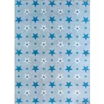 Ber. Porte 8461 kék 60x100cm- vékony gyerekszőnyeg