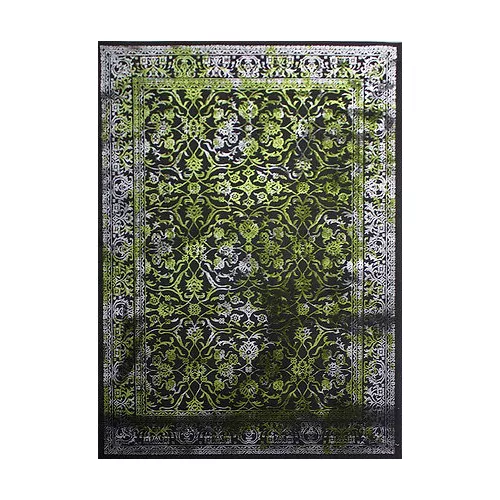 Ber. JAWA 5128-A151A szürke zöld 60 x 100 cm modern szőnyeg