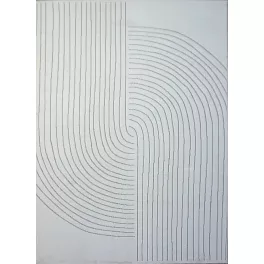 Ber. Zen Garden 2403 Fehér 60x100cm szőnyeg