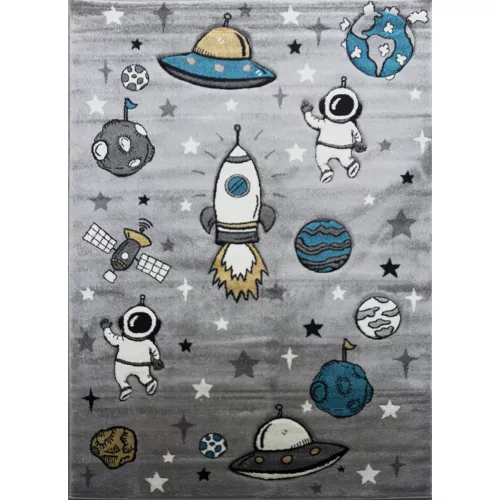 Ber. Smart kids 22924 szürke 140 X 190 cm puha gyerek szőnyeg
