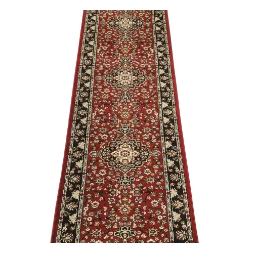 Ber. LOTUS 9306 piros 100 cm széles futószőnyeg méterben