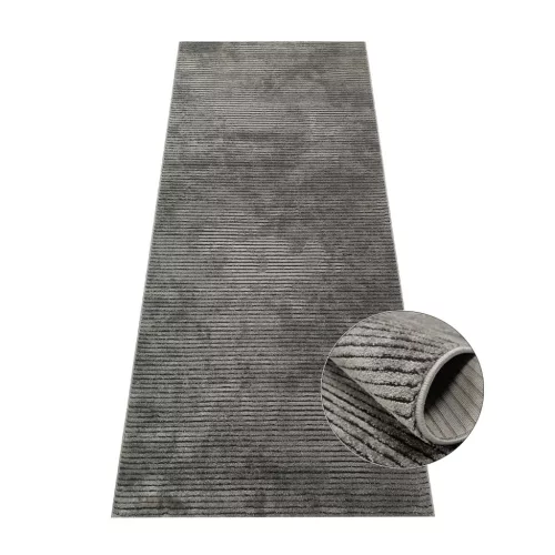Ber. EFORIA 9551 / 9651 szürke 70 cm széles futószőnyeg méterben
