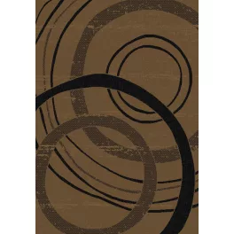 Ber. EQOS 0003 barna 160 x 220 cm modern szőnyeg
