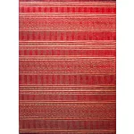 Ber. SARAN G001 piros 60 x 100 cm modern szőnyeg