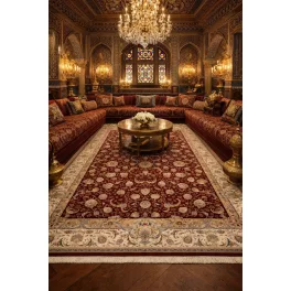 Ber. SULTAN 1200 piros 150 x 225cm klasszikus szőnyeg