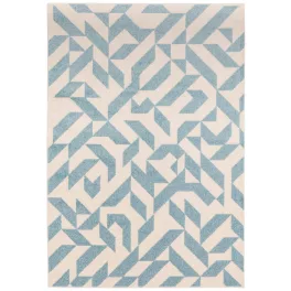 ASY Muse 080x150cm Blue Shapes Rug MU03 szőnyeg