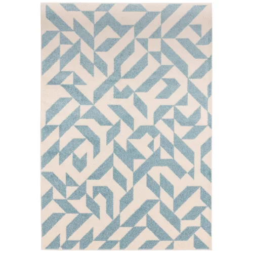 ASY Muse 080x150cm Blue Shapes Rug MU03 szőnyeg