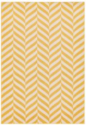 ASY Muse 080x150cm Yellow Chevron Rug MU08 szőnyeg